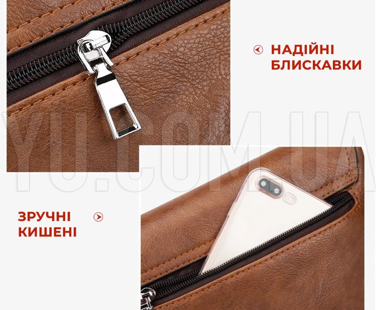 Чоловіча cумка через плече Jeep Yueke Чоловіча cумка через плече Jeep Yueke